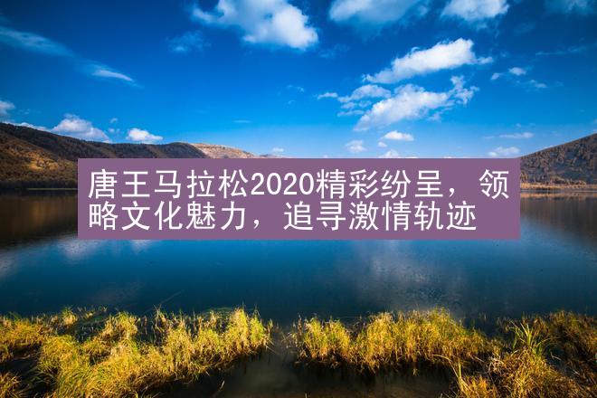 唐王马拉松2020精彩纷呈，领略文化魅力，追寻激情轨迹